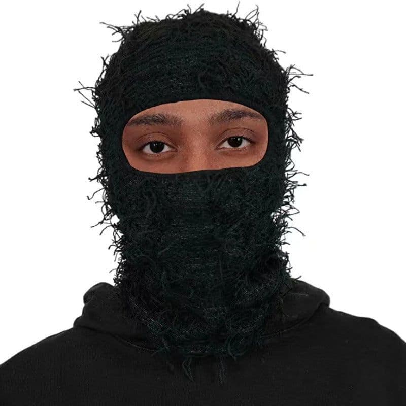 image-European and American new funny pullover hat high street hip-hop street personality knitted camouflage hat unisex cross-border new style