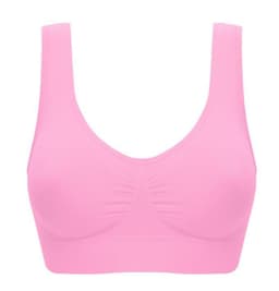 image-Sports Bra No Underwire Padless XXXL - Red