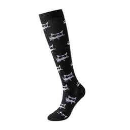 image-Cross-border Nurse Leggings Cute Long Tube Women's Socks Sports Cartoon Plaid Leopard Print Sports Pressure Socks Spot Wholesale