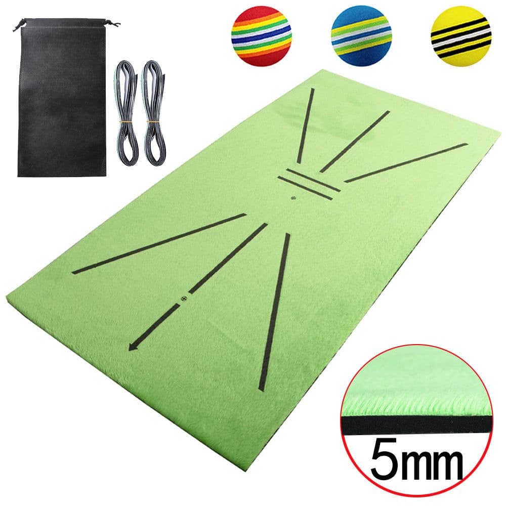image-Golf Swing Mat - Indoor Outdoor Hitting Pad