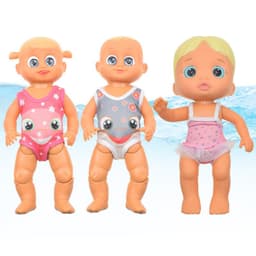 image-Beach Swimming Pool Interactive Electric Doll for Kids, Summer Water Toy