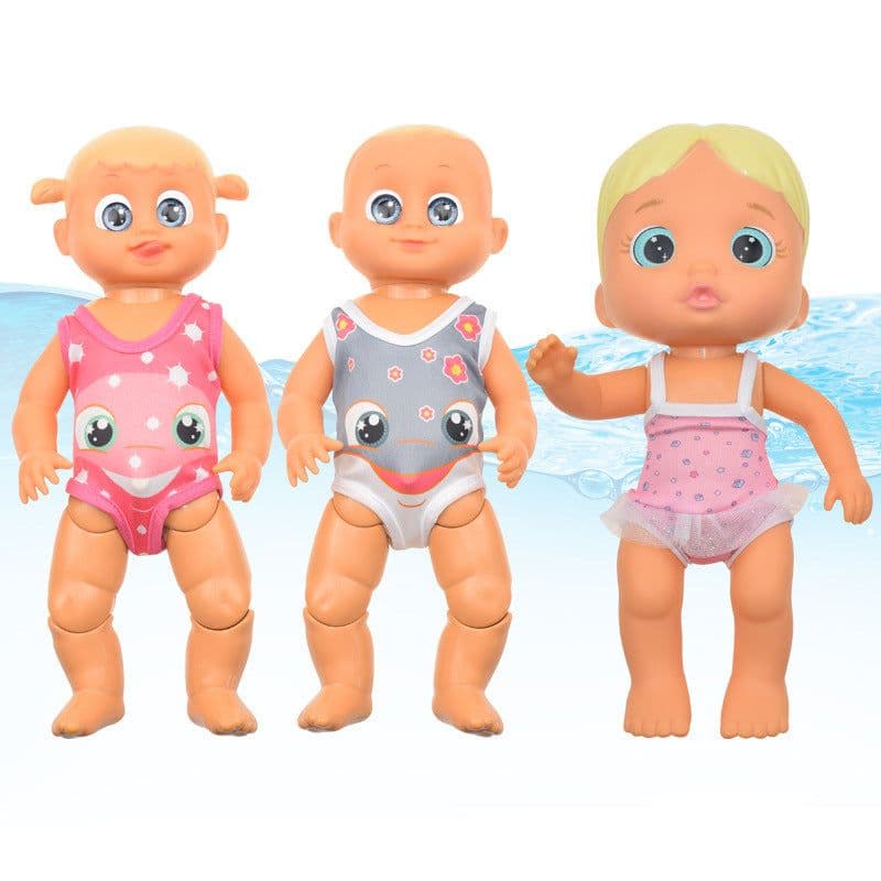 image-Beach Swimming Pool Interactive Electric Doll for Kids, Summer Water Toy