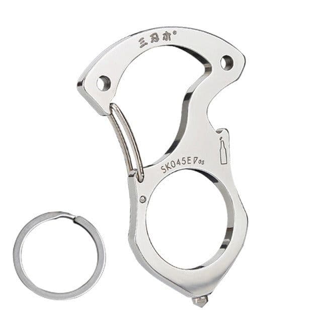 image-Sanrenmu SK045 Car Key Ring Bottle Opener
