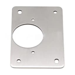 image-Manufacturer hinge hole repair steel plate installation panel cabinet door hinge fixed plate installation piece furniture hardware accessories