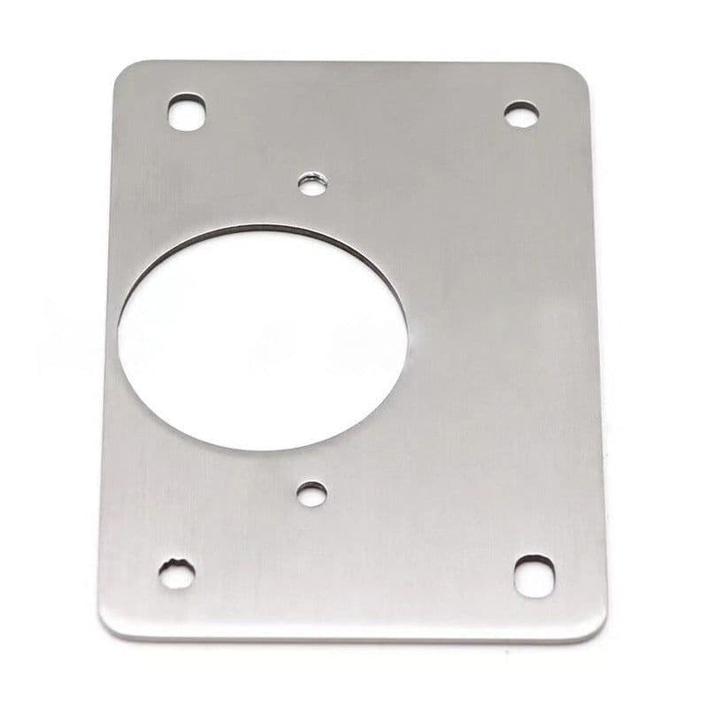 image-Manufacturer hinge hole repair steel plate installation panel cabinet door hinge fixed plate installation piece furniture hardware accessories