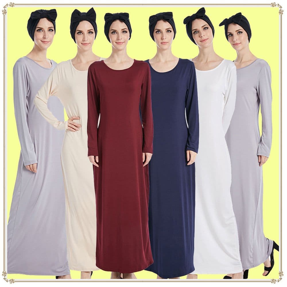 image-Women's Long Skirt A-Line Apricot High Waist XXL