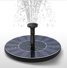 image-Solar Fountain Pool Bird Bath Fountain Floating