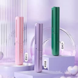 image-Rechargeable Ionic Hair Straightening Comb - Portable