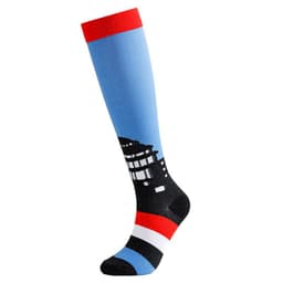 image-Cross-border Nurse Leggings Cute Long Tube Women's Socks Sports Cartoon Plaid Leopard Print Sports Pressure Socks Spot Wholesale