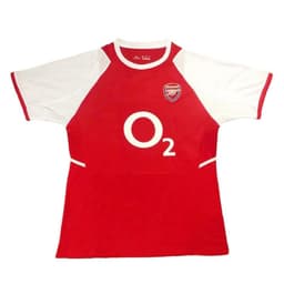image-Arsenal Retro Football Jersey - Henry 14 Bergkamp 10