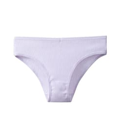 image-Summer breathable skin-friendly sports high elastic stretch ladies briefs cotton comfortable new pure color girls underwear