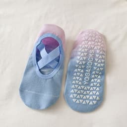 image-Gradient Color Yoga Socks Women's - Non-Slip