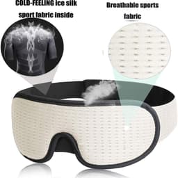 image-Foreign Trade 3D Sleeping Eye Mask - Breathable