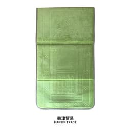 image-Sky Blue Polyester Folding Prayer Mat - 55*145CM Portable