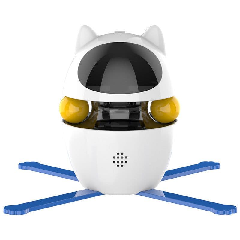 image-Smart Electric Cat Turntable & Laser Teaser Toy - Popular Cat Toy
