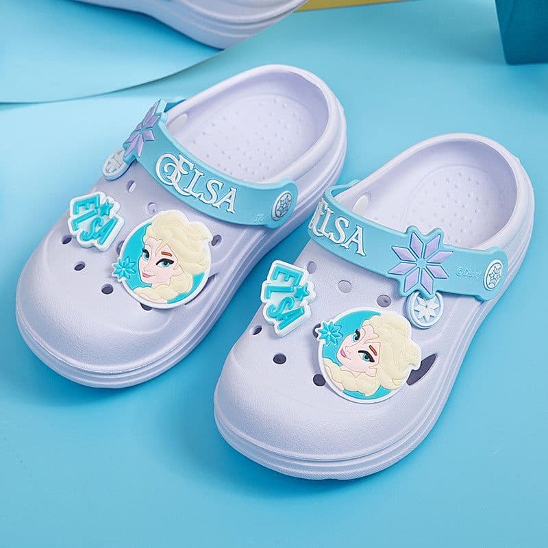 image-Disney Iron Man Crocs - Purple Kids Beach Slippers
