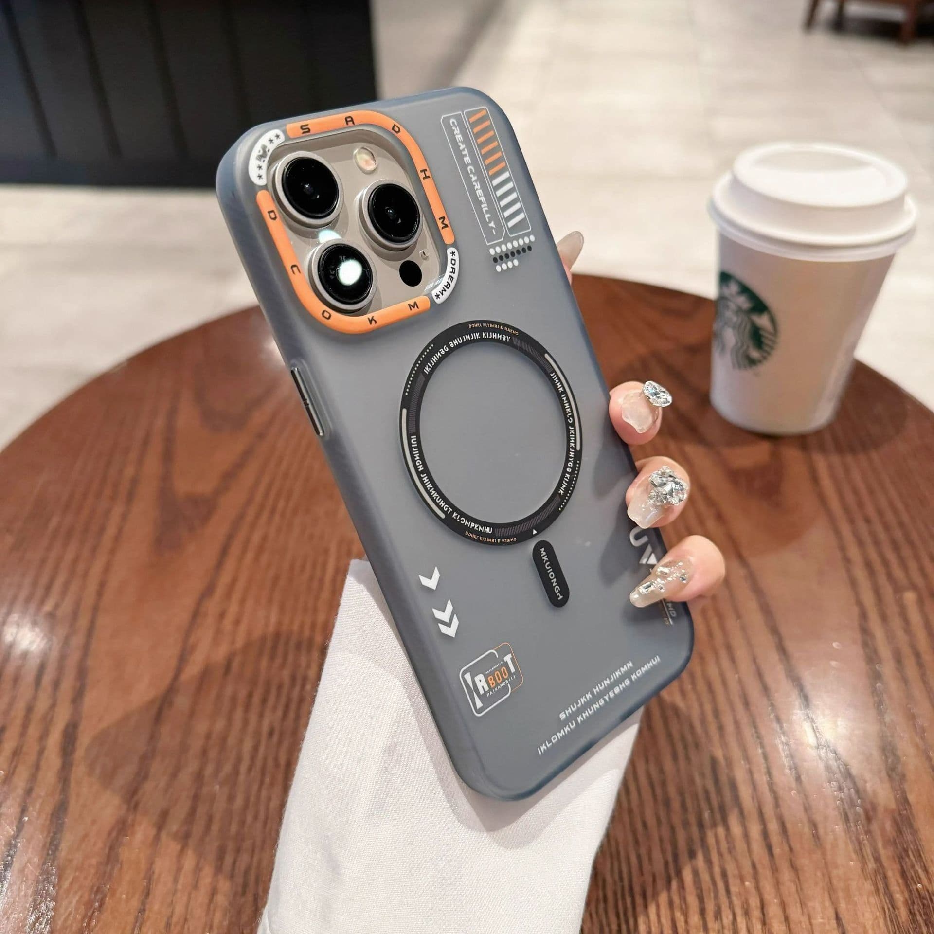 image-Jerry Sheng iPhone 15 Pro Max Case - Frosted Magnetic