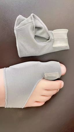 image-Factory direct supply thumb hallux valgus corrector external rubber block socks toe separator