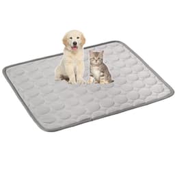 image-Pet Cooling Silk Mat for Cats & Dogs - Summer Cool Nest