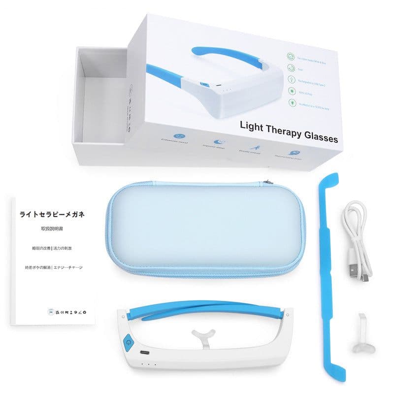 image-E Element SAD Phototherapy Glasses - Blue LED Light Therapy - EU CE Certified