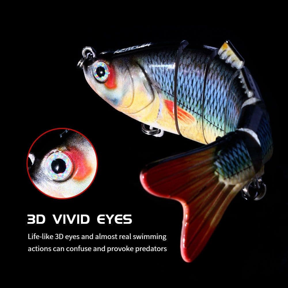 image-Hengjia 7 Section Bionic Fishing Bait - Freshwater/Sea