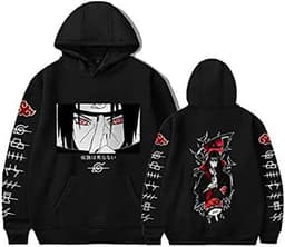 image-Men's & Women's Anime Hooded Hoodie - Large Size