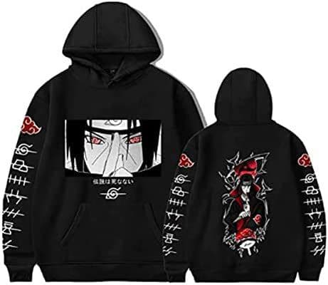 image-Men's & Women's Anime Hooded Hoodie - Large Size