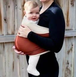 image-Baby Sling Carrier - Navy Blue One Size 20kg
