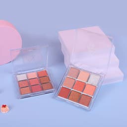 image-JADED Desert Rose Eyeshadow Palette - 9 Color Matte
