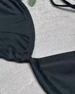 image-Women's Strappy Bikini Swimsuit - Spandex