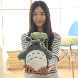 image-Miyazaki Hayao Cage Cat Plush Toy - 70cm, PP Cotton