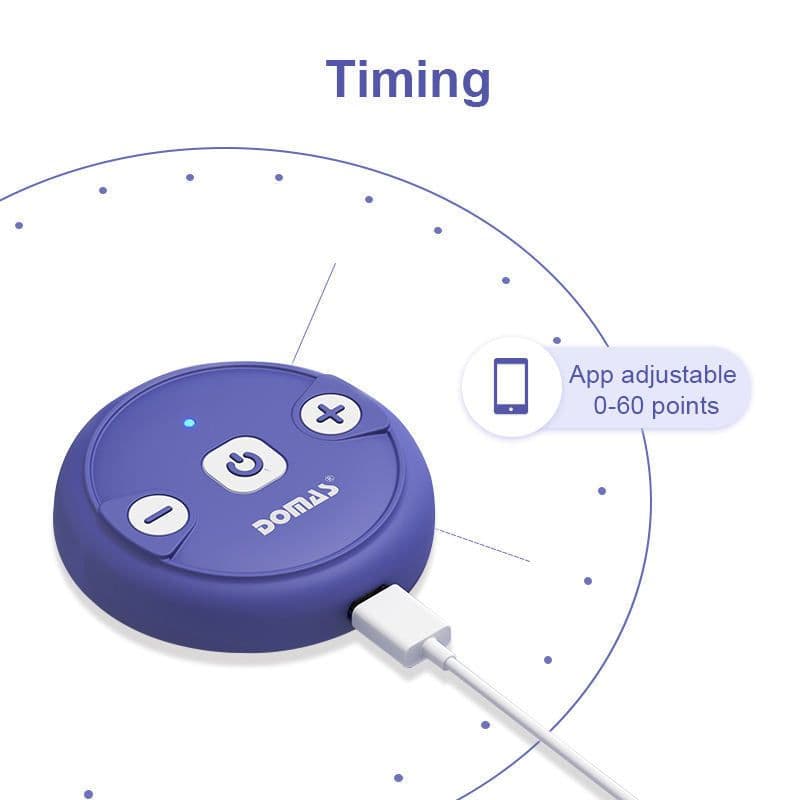 image-DOMAS Wireless Menstrual Pain Relief Massager - Magenta