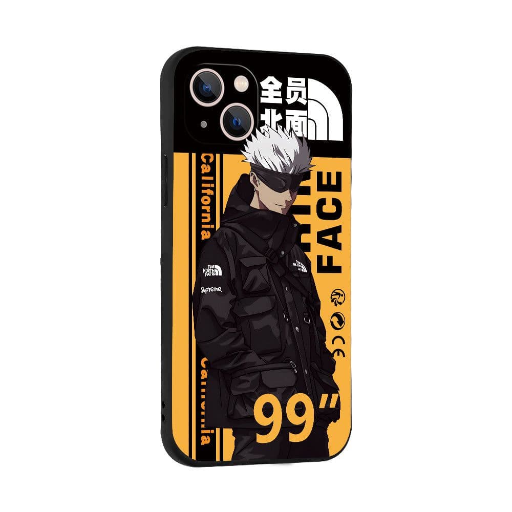 image-iPhone 14 Max TPU Cartoon Case - Anti-fall Black
