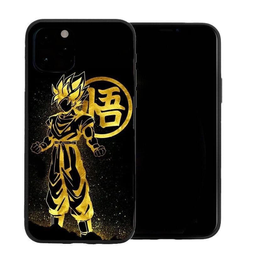 image-Suitable for iPhone15 anime Dragon Ball Goku mobile phone case