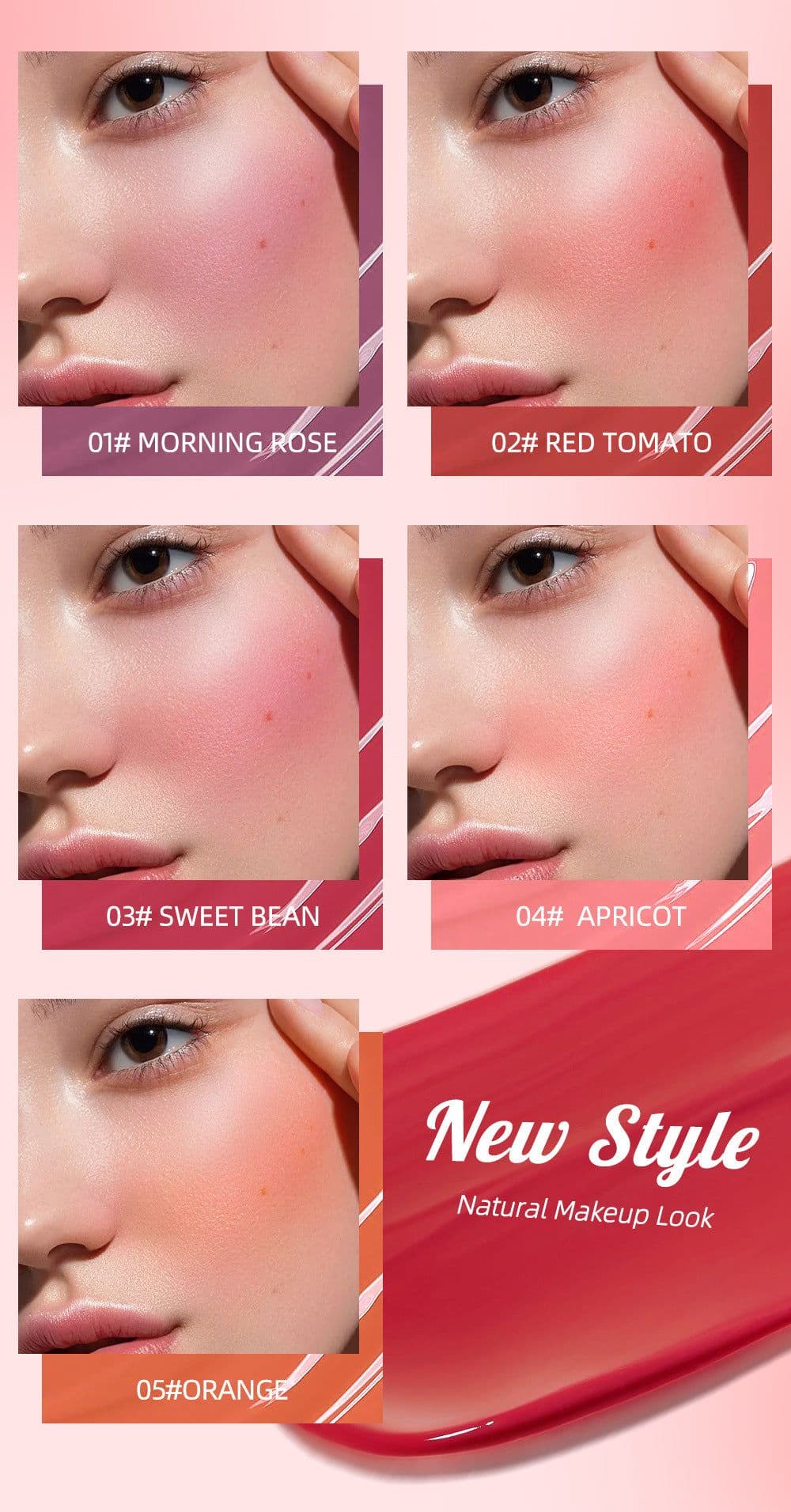image-QiBest Liquid Blush - Natural Moisturizing Rouge