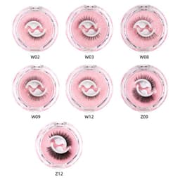 image-Self-Adhesive False Eyelashes - Thick Reusable Chemical Fiber