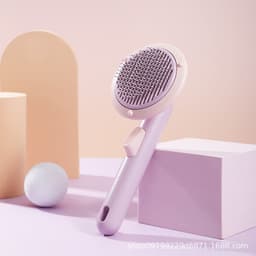 image-Dog Hair Comb Brush - Self-Cleaning One-Key