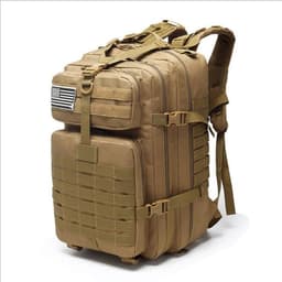 image-Okali 36-55L Tactical Backpack - MOLLE Expandable, Camping, Hiking, Oxford Cloth
