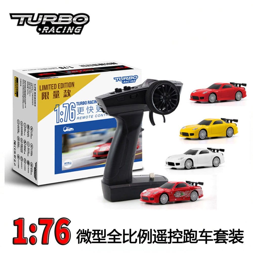 image-TURBO Racing 1:76 RC Sports Car - White