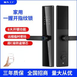 image-Source Factory Smart Home Anti-Theft Lock - High-End Fingerprint & Password