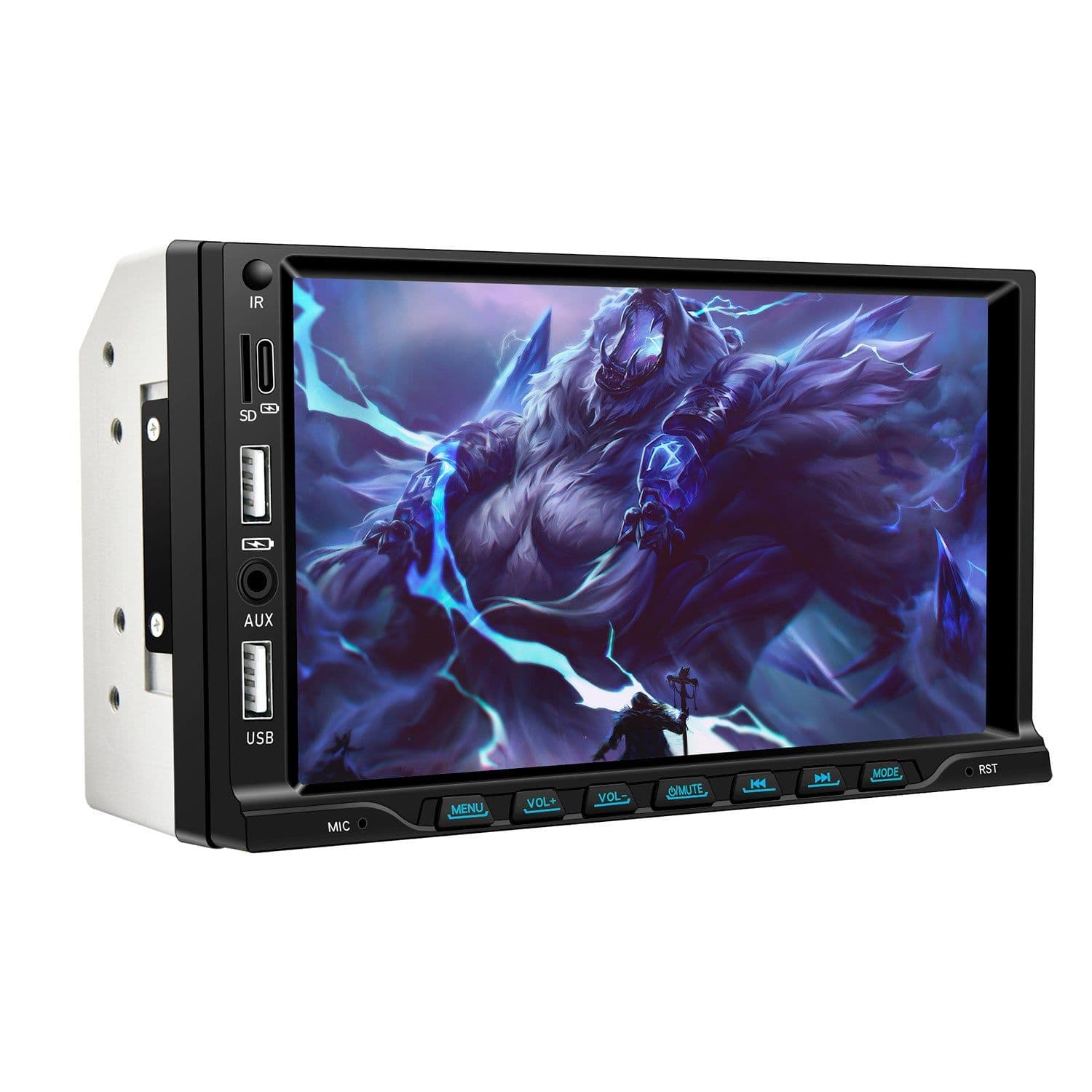image-Car Navigation 7" MP5 Player - Wired CarPlay USB