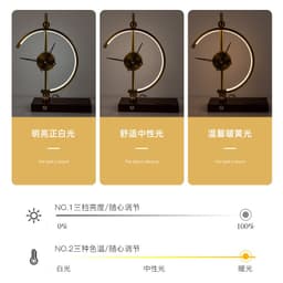 image-Mobile phone wireless charging desk lamp Nordic modern minimalist bedroom living room study mobile phone charging eye protection study desk lamp