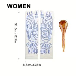 image-Cross-border Warp socks English acupuncture point socks meridian socks Chinese heritage massage socks spot