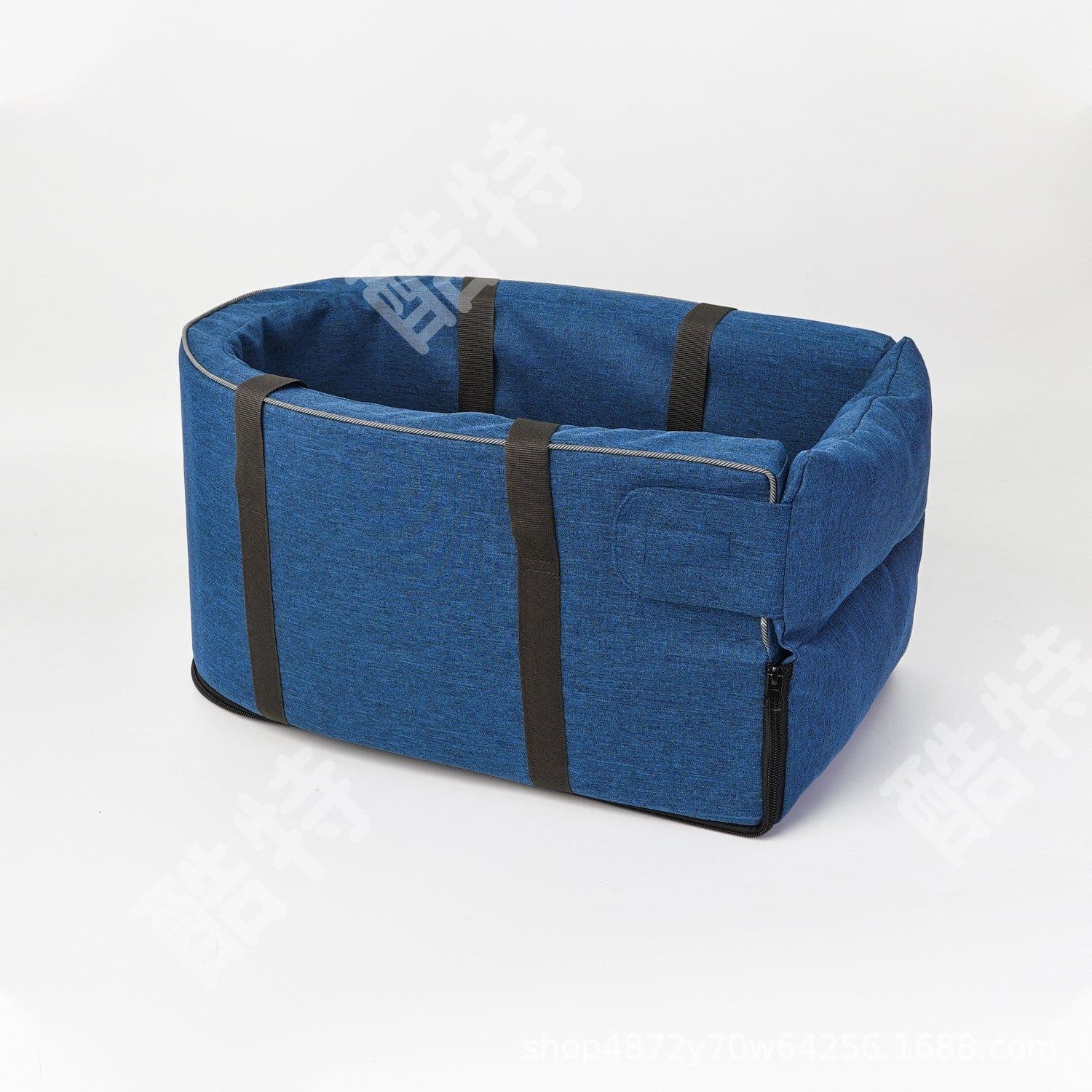 image-Amazon best-selling car dog kennel car pet car bag safety seat central control pet kennel bag