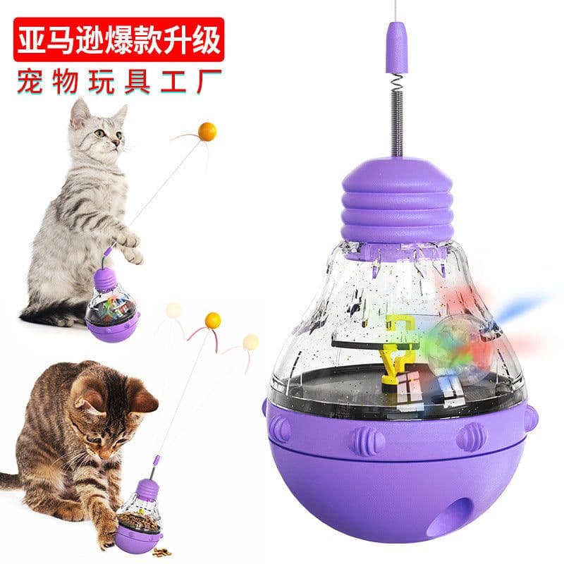 image-FIGHTINGDOG Puzzle Dog Toy Slow Feeder Blue