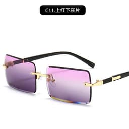 image-BellyKaren Frameless Sunglasses Women Black
