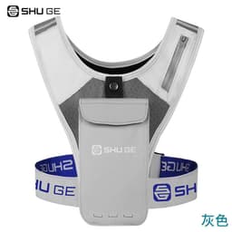 image-SHUGE Sports Fanny Pack - Gray Reflective