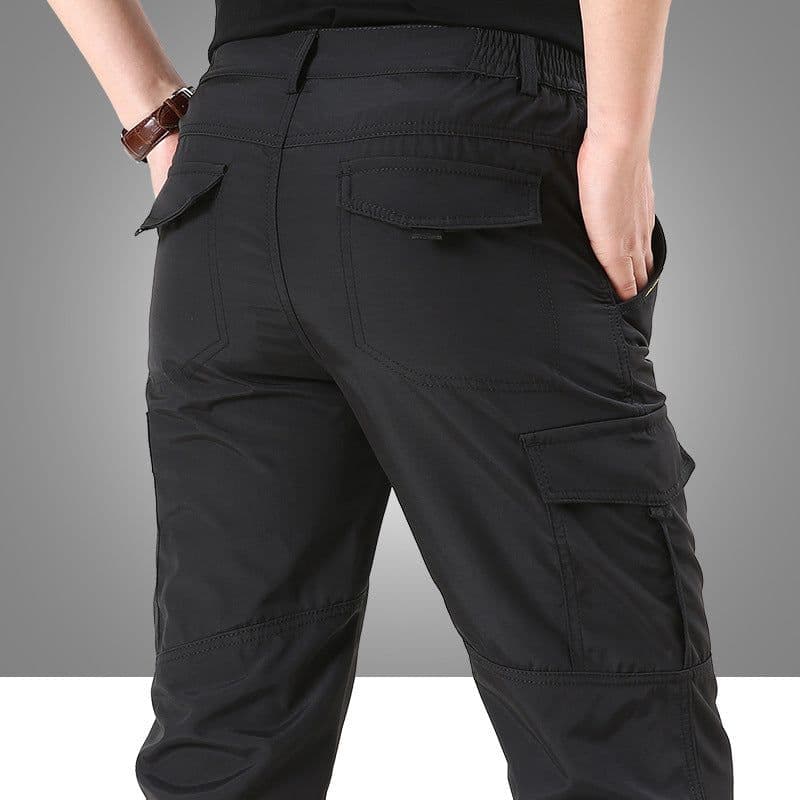 image-105 summer quick-drying trousers men's sports outdoor mountaineering trousers waterproof large size lightweight quick-drying trousers loose group