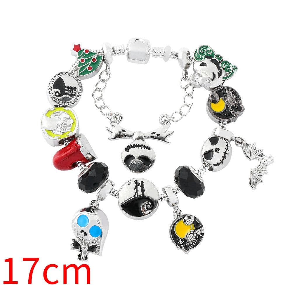 image-Bosu Halloween Bracelet - Pumpkin Spider Bat Ghost