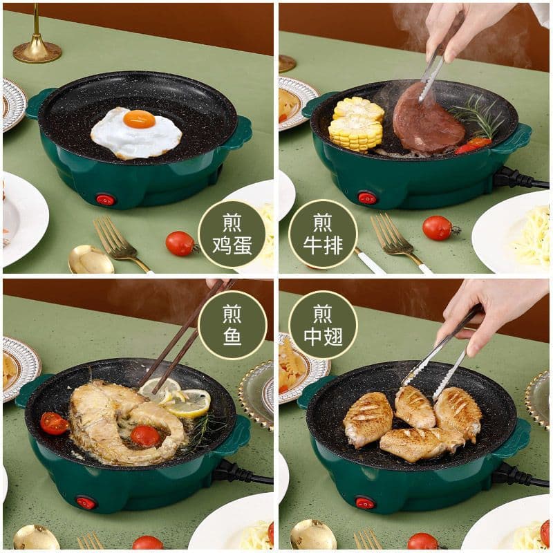 image-Zhongbao Electric Griddle 30cm Fresh Powder